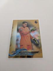 Ederson [Gold Refractor] #12 Soccer Cards 2018 Topps Chrome Premier League Prices