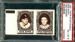 Bob Shaw, Ned Garver Baseball Cards 1961 Topps Stamp Panels Prices