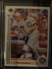 Ryne Sandberg #SS8 Baseball Cards 1991 Upper Deck Silver Sluggers Prices