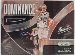 Becky Hammon Basketball Cards 2022 Panini Prizm WNBA Dominance Prices