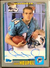 Josh Heupel #RP-JH Football Cards 2001 Topps Rookie Premiere Autograph Prices