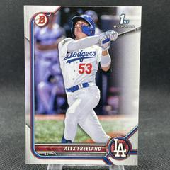 Alex Freeland #BD-194 Baseball Cards 2022 Bowman Draft Prices