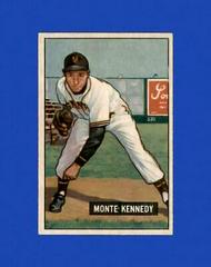 Monte Kennedy Baseball Cards 1951 Bowman Prices