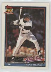 Frank Thomas Baseball Cards 1991 O Pee Chee Prices