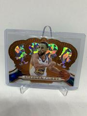 Stephen Curry [Crystal Gold] Basketball Cards 2018 Panini Crown Royale Prices