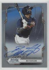 Bo Naylor #BN Baseball Cards 2019 Bowman Sterling Prospect Autographs Prices