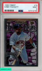 Kirby Puckett #79 Baseball Cards 1996 Finest Prices