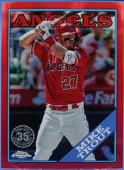 Mike Trout [Red] #88CU-2 Baseball Cards 2023 Topps Chrome Update 1988 Prices