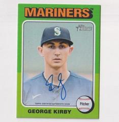 George Kirby #ROA-GKI Baseball Cards 2024 Topps Heritage Real One Autograph Prices