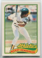 Rickey Henderson Baseball Cards 1989 Topps Traded Prices