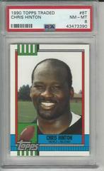 Chris Hinton Football Cards 1990 Topps Traded Prices