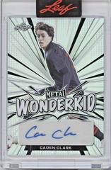 Caden Clark Soccer Cards 2022 Leaf Metal Wonderkid Autographs Prices