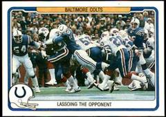 Baltimore Colts [Lassoing the Opponent] Football Cards 1982 Fleer Team Action Prices