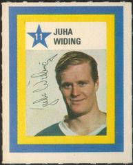 Juha Widing Hockey Cards 1970 Colgate Stamps Prices