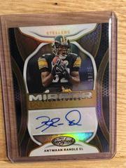 Antwaan Randle El #MS-ARE Football Cards 2022 Panini Certified Mirror Signatures Prices