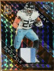 Derrick Henry [Orange Neon] #15 Football Cards 2023 Panini Spectra Sunday Spectacle Prices