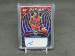 Ayo Dosunmu Basketball Cards 2021 Panini Spectra Radiant Signatures Prices