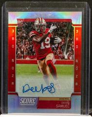 Deebo Samuel [Signature Red Zone] Football Cards 2019 Panini Chronicles Score Prices