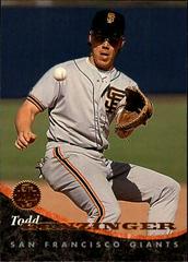 Todd Benzinger #85 Baseball Cards 1994 Leaf Prices
