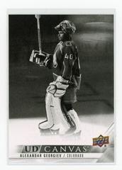 Alexandar Georgiev [Black & White] #C288 Hockey Cards 2022 Upper Deck UD Canvas Prices