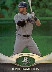 Josh Hamilton [Emerald] #75 Baseball Cards 2011 Bowman Platinum Prices