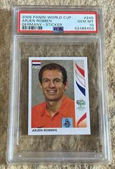 Arjen Robben #240 Soccer Cards 2006 Panini World Cup Germany Sticker Prices