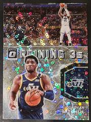 Donovan Mitchell [Holo Fast Break] #8 Basketball Cards 2021 Panini Donruss Optic Raining 3s Prices