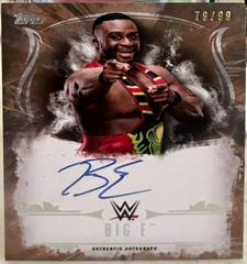 Big E [Bronze] Wrestling Cards 2016 Topps WWE Undisputed Autographs Prices