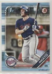 Anthony Prato [Sky Blue] #BD-101 Baseball Cards 2019 Bowman Draft Prices