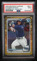 Wander Franco [Gold Refractor] #BCP-1 Baseball Cards 2020 Bowman Chrome Prospects Prices