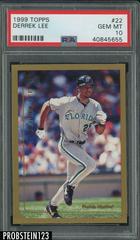Derrek Lee #22 Baseball Cards 1999 Topps Prices