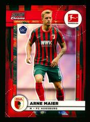 Arne Maier [Red Refractor] Soccer Cards 2021 Topps Chrome Bundesliga Prices