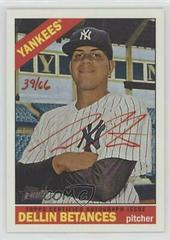 Dellin Betances [Red Ink] #DB Baseball Cards 2015 Topps Heritage Real One Autographs Prices