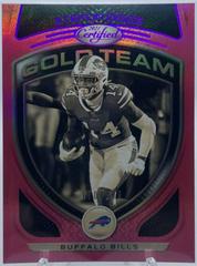 Stefon Diggs [Pink] Football Cards 2021 Panini Certified Gold Team Prices