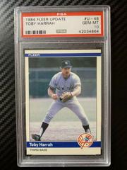 Toby Harrah #U-48 Baseball Cards 1984 Fleer Update Prices