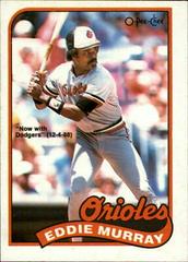 Eddie Murray #148 Baseball Cards 1989 O Pee Chee Prices