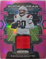 Kayshon Boutte [Pink] #RG-KB Football Cards 2023 Panini Prizm Rookie Gear Prices