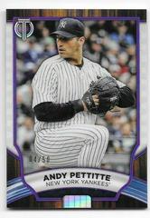 Andy Pettitte [Purple] #23 Baseball Cards 2022 Topps Tribute Prices