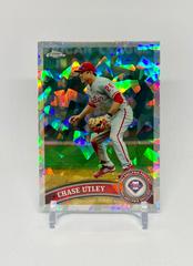 Chase Utley [Atomic Refractor] #35 Baseball Cards 2011 Topps Chrome Prices