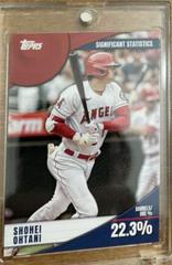 Shohei Ohtani [Red] #SS-2 Baseball Cards 2022 Topps Significant Statistics Prices