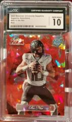 Bo Nix [Red] #SS-12 Football Cards 2023 Bowman Chrome University Sapphire Selections Prices