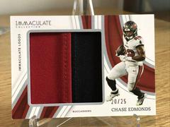 Chase Edmonds #33 Football Cards 2023 Panini Immaculate Patch Prices