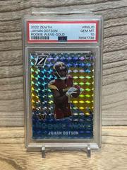 Jahan Dotson [Gold] #RW-JD Football Cards 2022 Panini Zenith Rookie Wave Prices