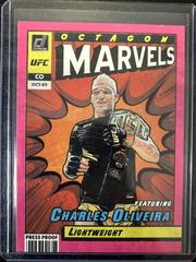 Charles Oliveira [Pink] #1 Ufc Cards 2022 Panini Donruss UFC Octagon Marvels Prices