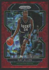 Ray Allen [Red Choice Prizm] Basketball Cards 2021 Panini Prizm Prices