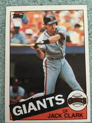 Jack Clark #740 Baseball Cards 1985 Topps Prices