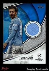 Jack Grealish [Green Foilboard] #124 Soccer Cards 2023 Topps UEFA Club Prices