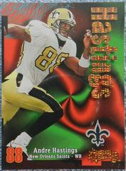 Andre Hastings [Super Rave] #182 Football Cards 1998 Skybox Thunder Prices