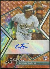 Esteury Ruiz [Circuit Citrus] Baseball Cards 2023 Topps Xpectations Autographs Prices