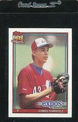 Chris Nabholz Baseball Cards 1991 O Pee Chee Prices